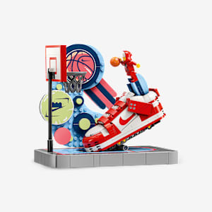 Zestaw klocków do budowania z ekskluzywną minifigurką Nike Dunk